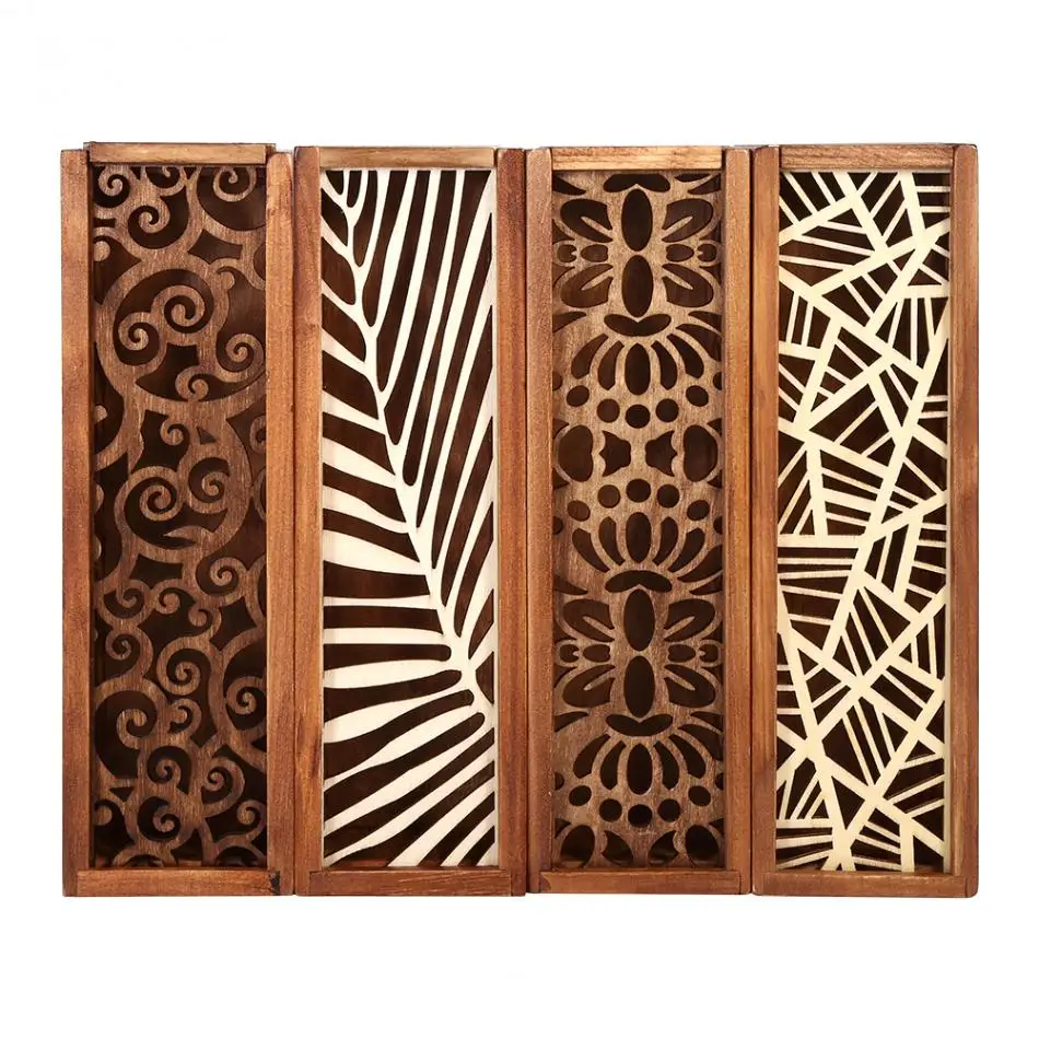 

4 Types Wooden Pencil Case Box Desktop Stationery Storage Organiser Student School Office Use