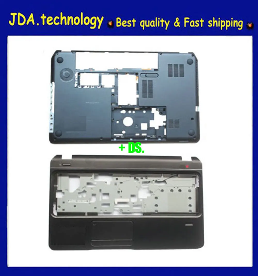 Wellendorff /Оригинальная Черная Клавиатура рамка+ нижняя крышка для hp Envy Pavilion M6 M6-1000 Нижний Базовый чехол и Упор для рук верхняя крышка