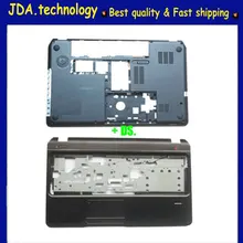 Wellendorff /Оригинальная Черная Клавиатура рамка+ нижняя крышка для hp Envy Pavilion M6 M6-1000 Нижний Базовый чехол и Упор для рук верхняя крышка