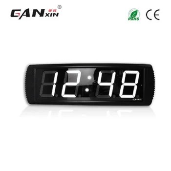 

[Ganxin]White Color cheap Customized Led wall countdown Clock digital timer portable electronic clock