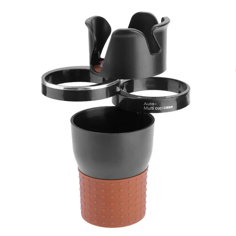 

Universal Auto Multi Cup Case Smartphone Drink Holder Car Bottle Holder Sunglarsses Cup Holder Adjustable Multifunctional 3 Cups