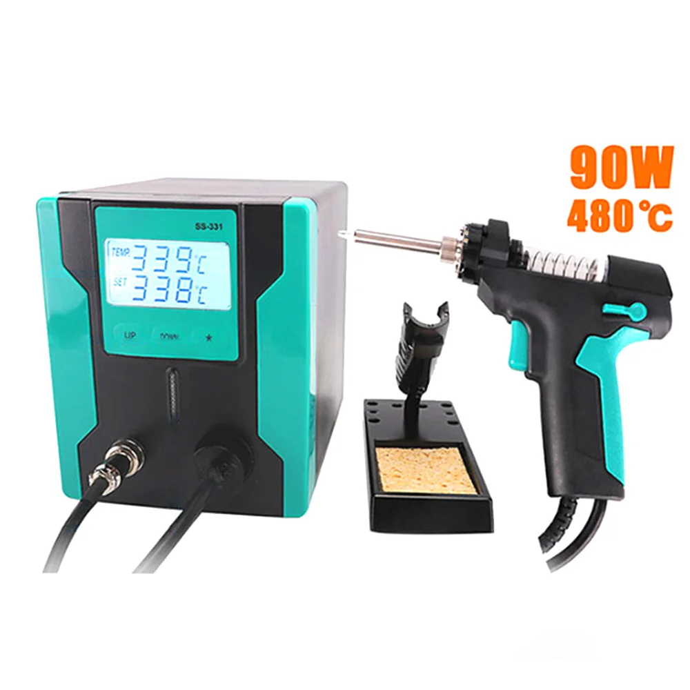 

SS-331H Electric Desoldering Gun Anti-static High Power Strong Suction Desoldering Pump For PCB Circuit Board Repair