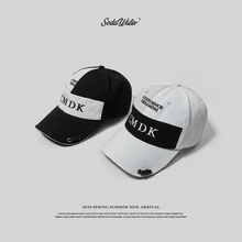 Sodaводный японский английский головной убор с вышивкой для мужчин и женщин пара бейсболка модная регулируемая крышка 142CI2019