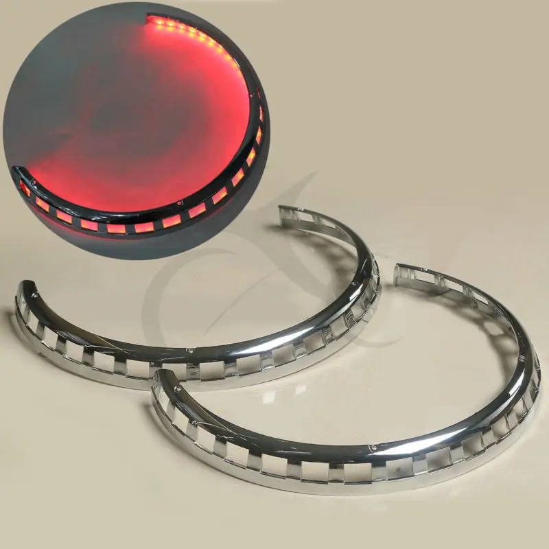 3 Color Option Brake Rotor Covers Ring of Fire Red/White/Blue For Honda