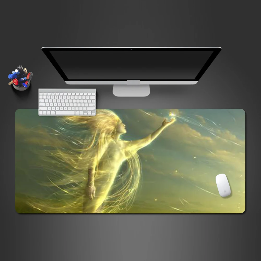 

Personal Mouse Pad Rubber Non-slip PC Gaming Computer Playing Pad High Quality Computer Keyboard Large Table Mat Best Gifts