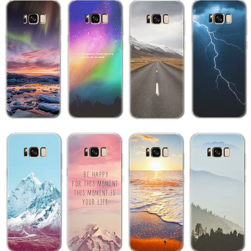

Aurora Sea For Samsung Galaxy J3 J5 J7 A3 A5 A6 A8 S7 S8 S9Plus 2016 2017 2018 For iPhone X Xs Max XR 5 SE 6 S 7 8 Plus TPU Case