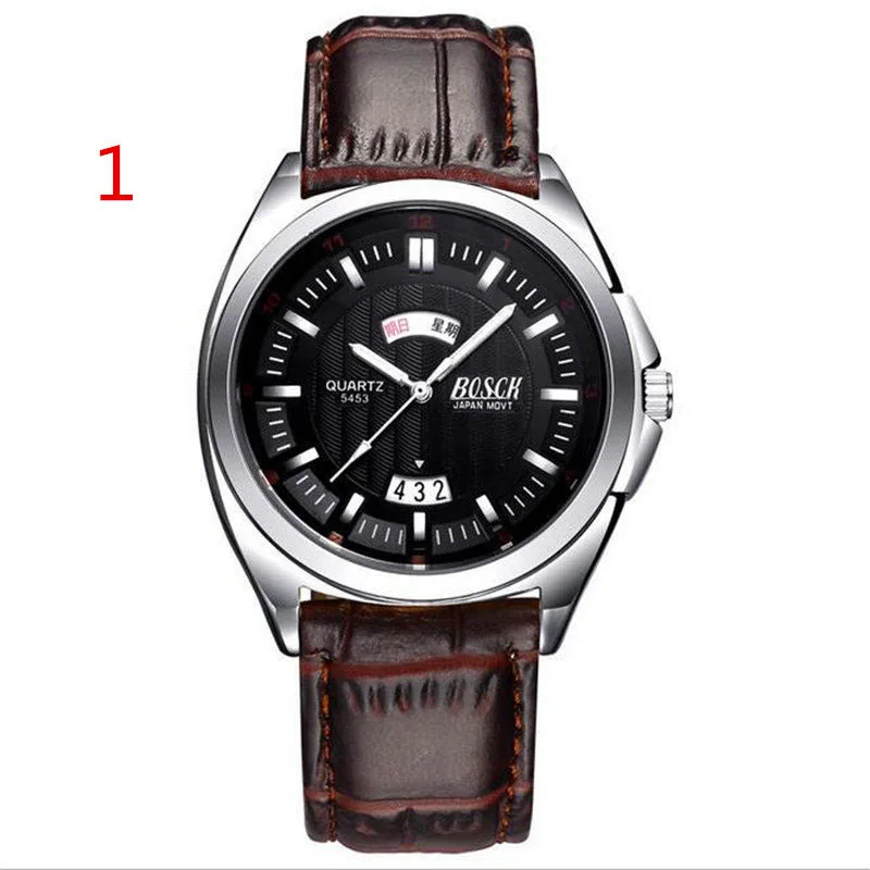 

2019 steel belt watch men's simple casual brand watch wholesale quartz watch 608#