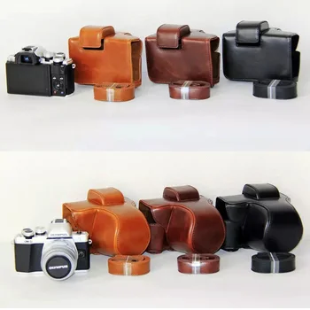 

Camera Leather Case Cover for Olympus E-M10 II E-M10 Mark II EM10 II High Quality