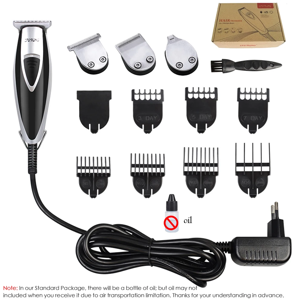 

4 In 1 Multi-Function Hair Clipper Professional Corded Hair Trimmer Beard Trimmer Hair Cutter Shaving For Salon Multifunction