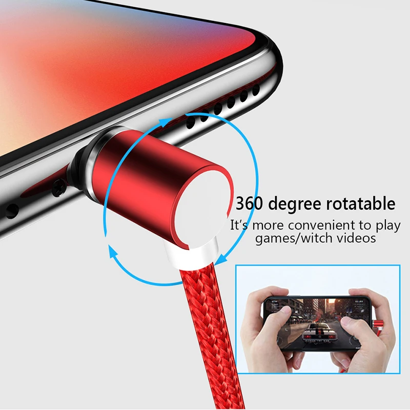 Быстрый Магнитный кабель Micro usb type C зарядное устройство для iPhone XS MAX X XR 8 7 samsung S8 S9 магнит Android телефонный кабель Шнур