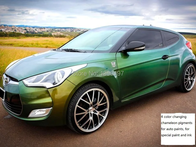 Chameleon Pigment 4 Colors Changing Color Travel Effect Pigments Chameleon Pigment 4 Colors Changing Color Travel Effect Pigments For Auto Paints Free Shipping By Singapore Post