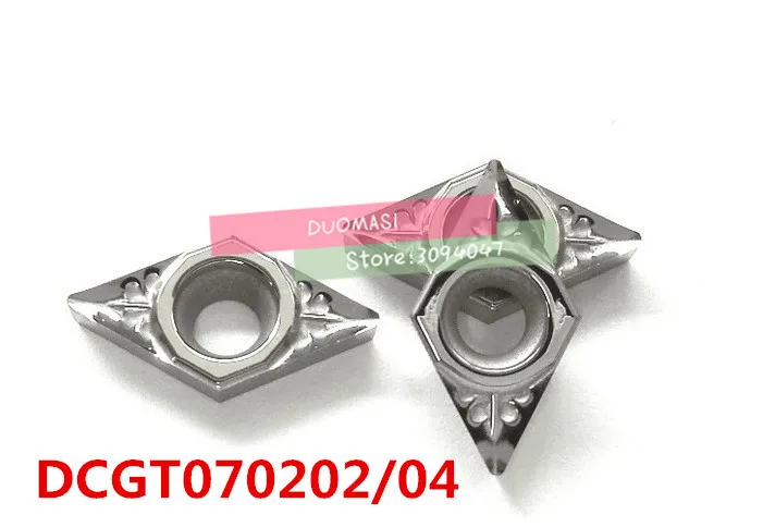 

Free shipping aluminum carbide insert DCGT070202 /DCGT070204 ,CNC lathe tool,suitable for aluminum processing,insert SDFCR/SDJCR