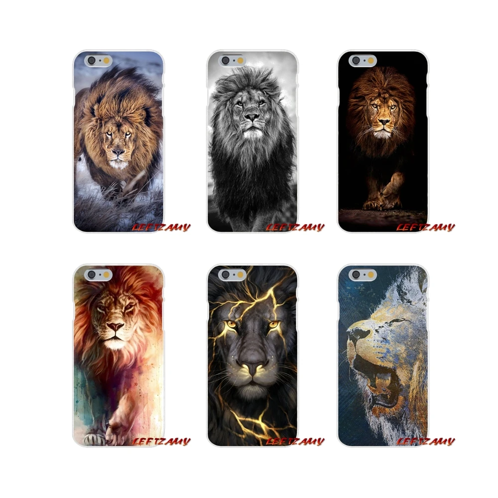 King Lion Drawing Art For Huawei P Smart Mate Y6 Pro P8 P9 P10 Nova P20 Lite Mini 2017 Accessories Phone Cases Covers | Мобильные