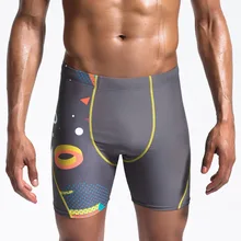 Новые принтованные мужские плавки, плавки для купания, шорты для серфинга размера плюс, высокая посадка, боксеры для плавания, летняя пляжная одежда