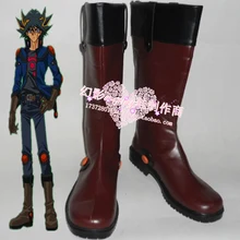 Yu-Gi-Oh Fudo Yusei Fudo обувь для косплея ботинки на заказ