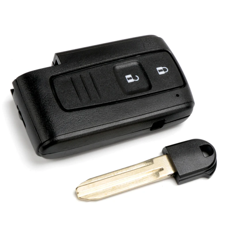 

2 BUTTON REMOTE KEY CASE FOR TOYOTA PRIUS COROLLA VERSO TOY43 BLADE