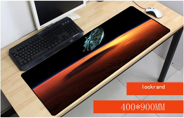  Yuzuoan Large Gaming Mouse Pad 400X900mm Star Wars Mouse Mat Speed Versiong Mousepad Desk Mat For G