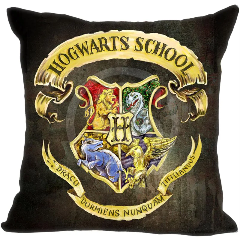 Custom Pillow Case harry potter hogwarts crest Pillowcases zipperedin Pillow Case from Home