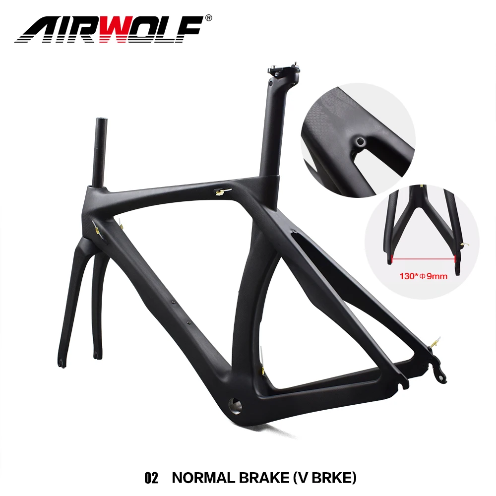 Airwolf 2018 карбоновая дорожная рама avaliable BSA/PF30/BB30 гоночный велосипед углеродное