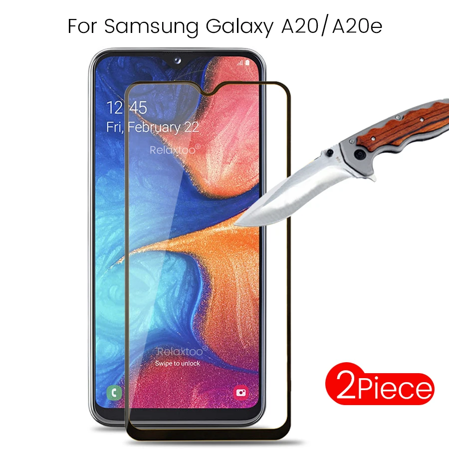 

2PCS glass for samsung galaxy A20e SM-A202F/DS glass screen protector for samsung galaxy a20 SM-A205F/DS 20a a 20 e film cover