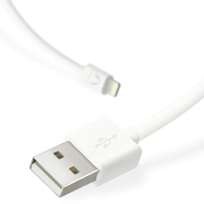 Snowkids Cable 2 unids/lote para iPhone X Xs X XR XsMax 8 7 6 5 cargador de sincronización de datos de Cable para rayo a USB Compatible con iOS12
