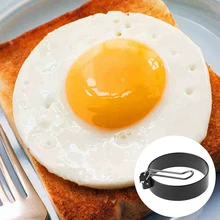 Инструменты яичная плита антипригарная ручка из нержавеющей стали круглая формочка для яичницы формы для панкейков кольцо круглой формы для яиц кухня
