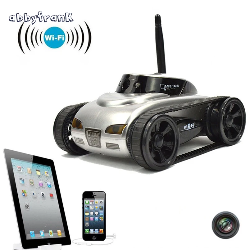 RC Mini Tank Car IOS Android Phone Remote Control 777 270 Wifi Spy Tanks Shoot Robot