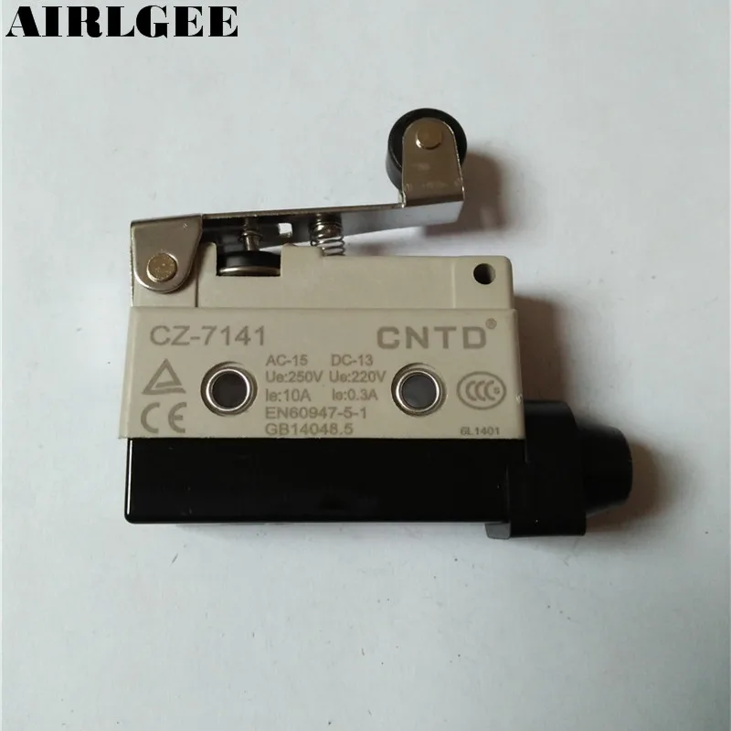Ue 250V Ith 10A SPDT 1NO 1NC Momentary Limit Switch CZ-7141 for CNC Router Mill Lathe Ue 250V Ith 10A SPDT 1NO 1NC Momentary Limit Switch CZ-7141 for CNC Router Mill Lathe