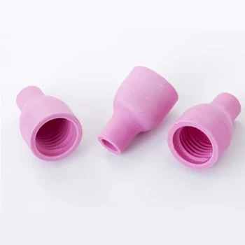 

Free Shipping 10Pcs/Lot Argon Arc Welding Machine QQ-300A Torch Special Accessories Porcelain Mouth Nozzle Protection Sleeve