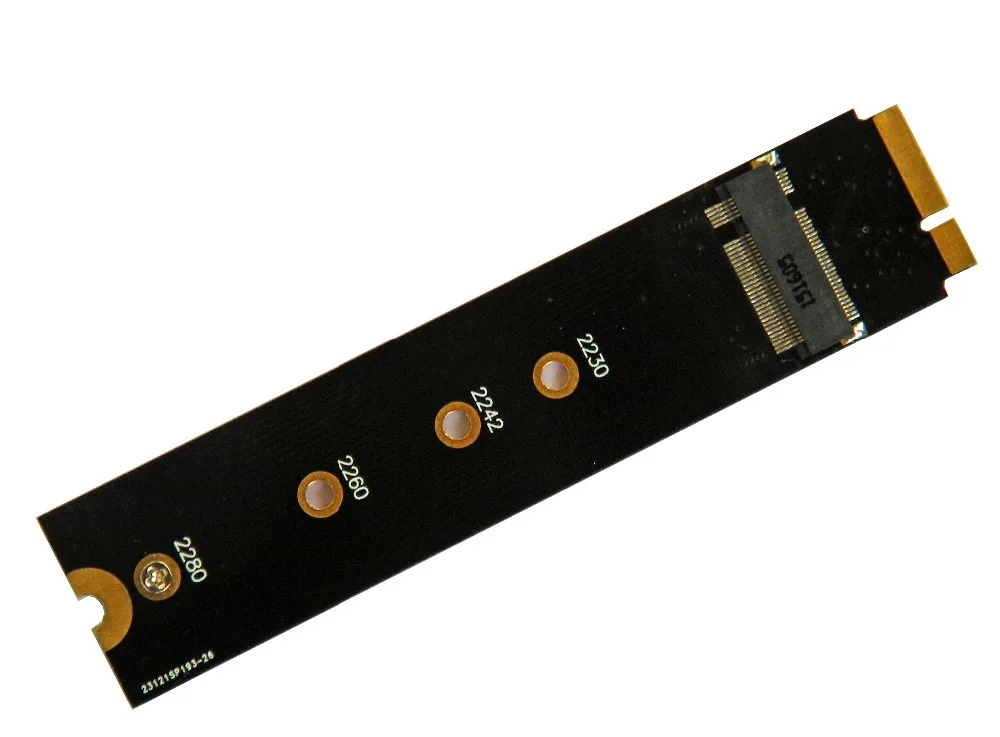 Карта адаптера на 7 + 17 PIN 64G 128G 256G 512G M.2 NGFF SSD для 2012 MacBook Air A1465 A1466 MD223 MD224 MD231 MD232|ngff m.2|ssd