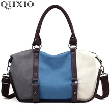 Для женщин холст Сумки Винтаж Лоскутная большой Ёмкость Сумка-тоут сумка женская Курьерские сумки Bolsos Feminina ZX01