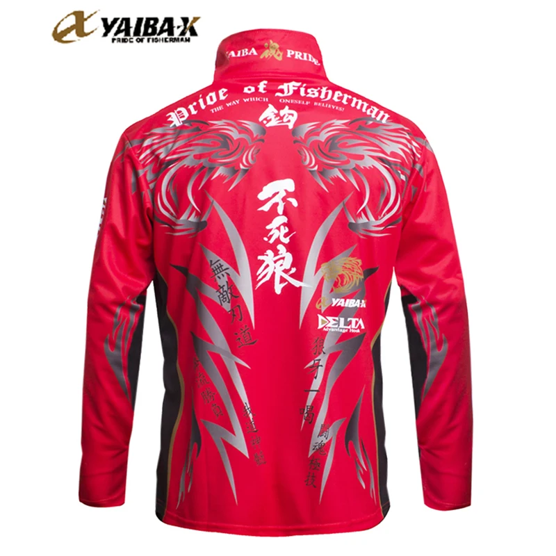 Новый бренд YAIBA X мужские рыболовные рубашки для мальчиков Сезон осень лето с