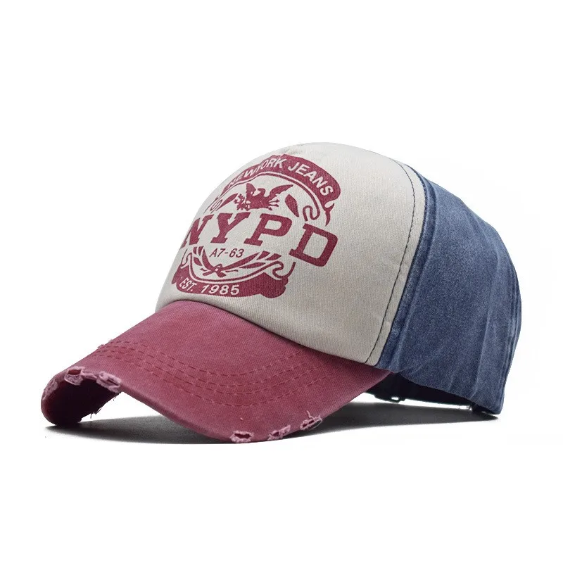 

cap baseball cap fitted hat Casual cap panel hip hop snapback hats wash cap for men women unisex