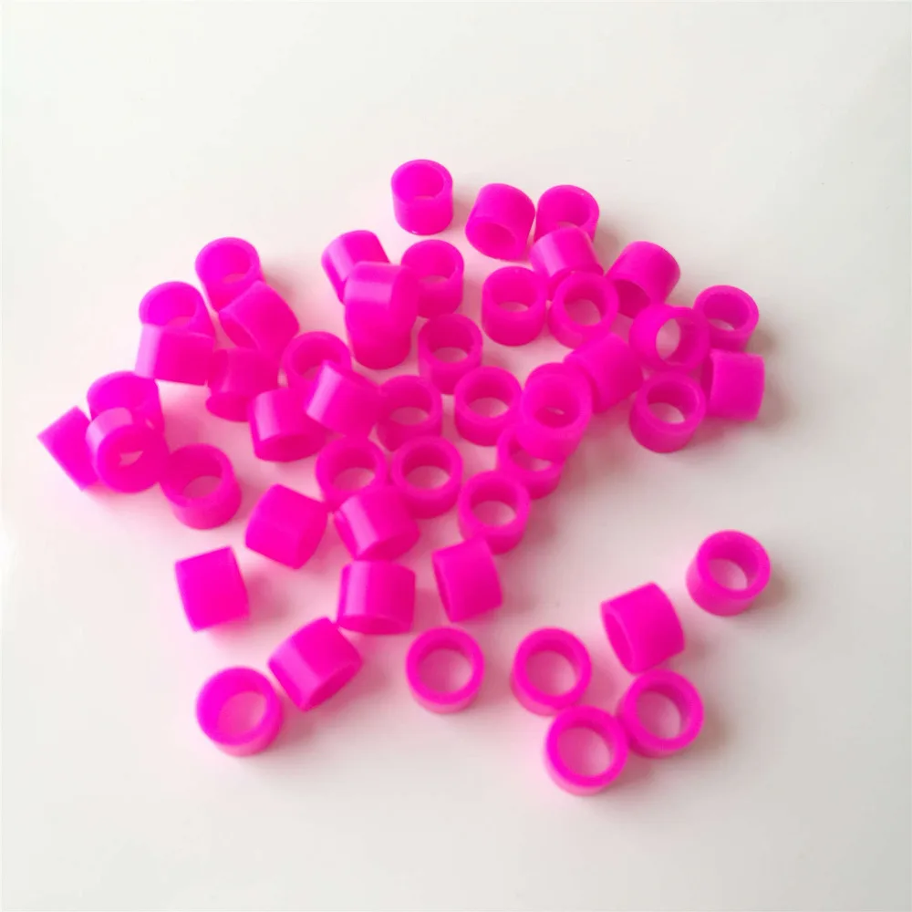 Dental Composite 100-Pack Silicone Dental Rings - Color-Coded ...