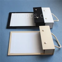 Fabric Samples Book Cover 175mm, swatch stack pad card holder textile materials stackbook 7" leather cloth display binder hanger 1