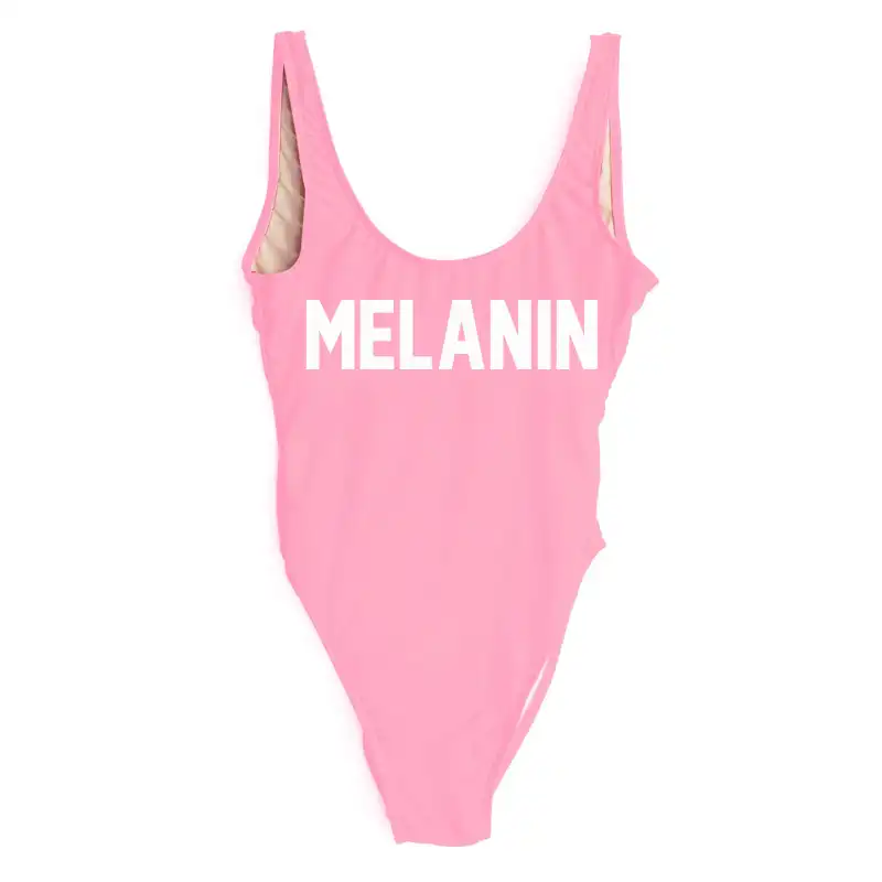 yellow melanin swimsuit