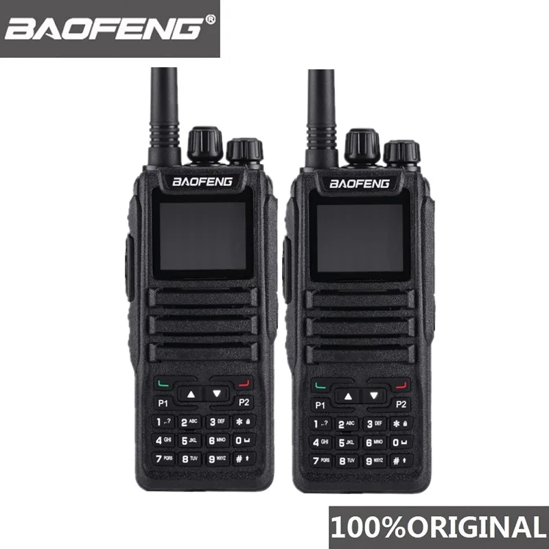 2 шт Baofeng DM-1701 портативная рация длинный диапазон DMR Tier I& II Dual Time slot двухдиапазонное цифровое Любительское радио Telsiz Baofeng Dm 1701