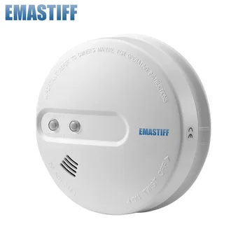 

Free Shipping! HOT sale!!!1 pcs Wireless Smoke detector for Smart Home Automation, Home security and Alarm