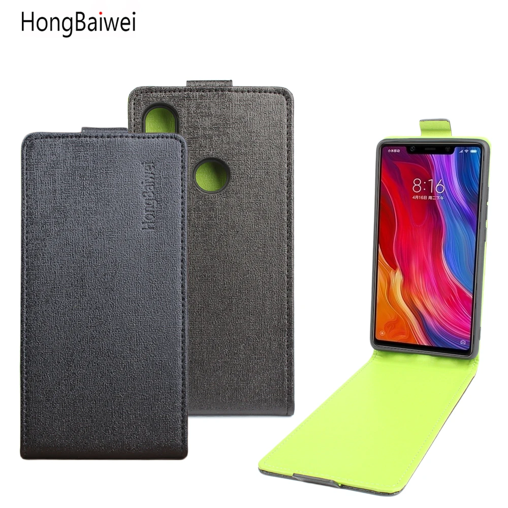 

Mixed Color Leather Case For Xiaomi Mi 8 SE Case Flip Cover For Xiaomi Mi8 SE Phone Cases Shell Funda Coque Fashion Bags