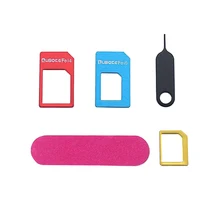 UANME Nano Sim Card Adapter+Regular & Micro Sim+Standard SIM Card Tools Kit
