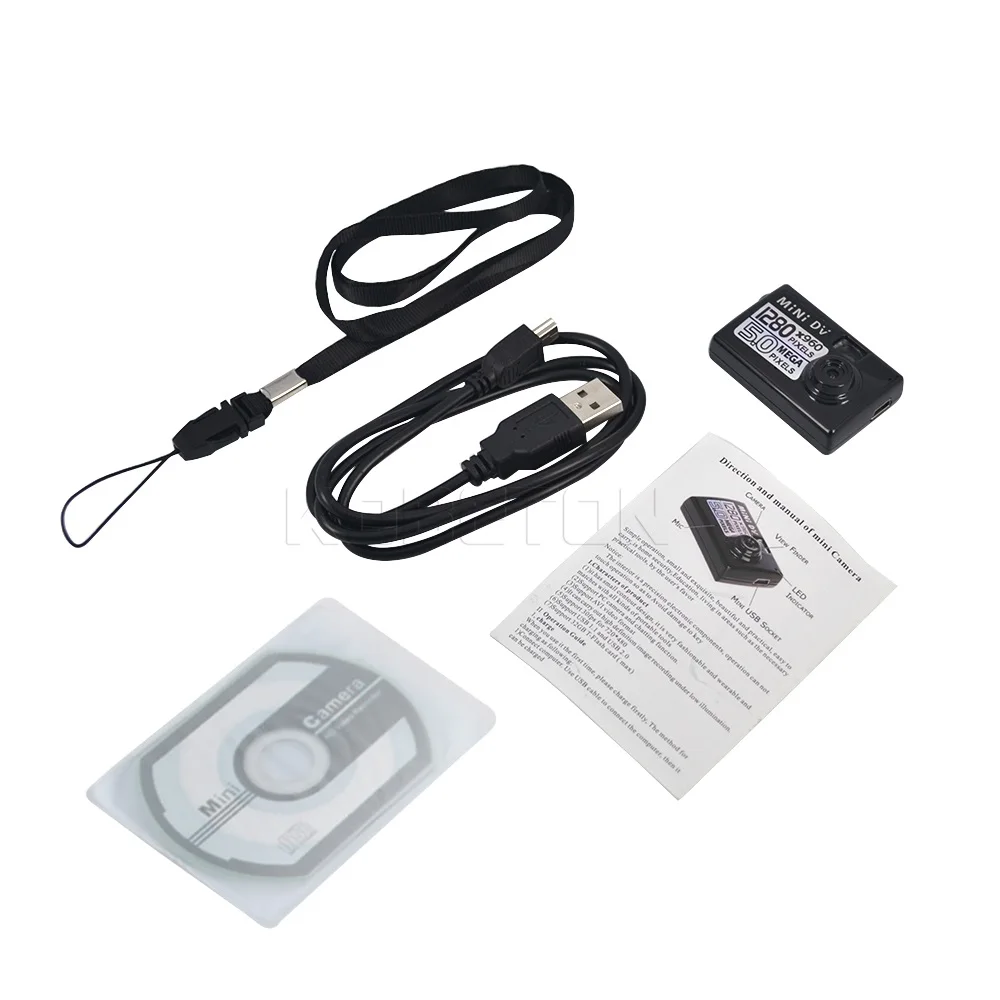  5MP HD Micro    Mini DV     DVR  720 P