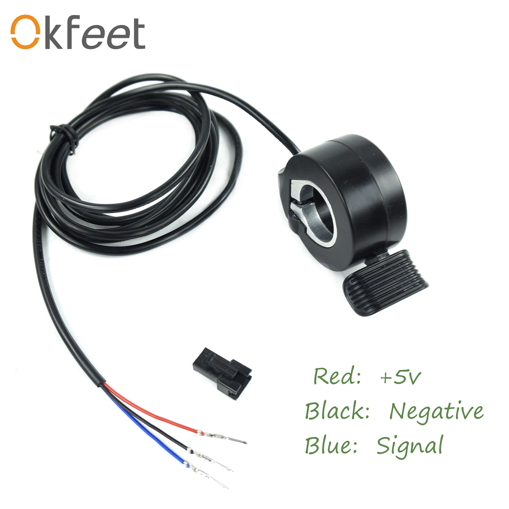 Sale Okfeet Ebike 24V 36V 48V 72V Thumb Throttle, Ebike Accelerator,  Electric Scooter Throttle Speed Throttle for E Bike Parts 0