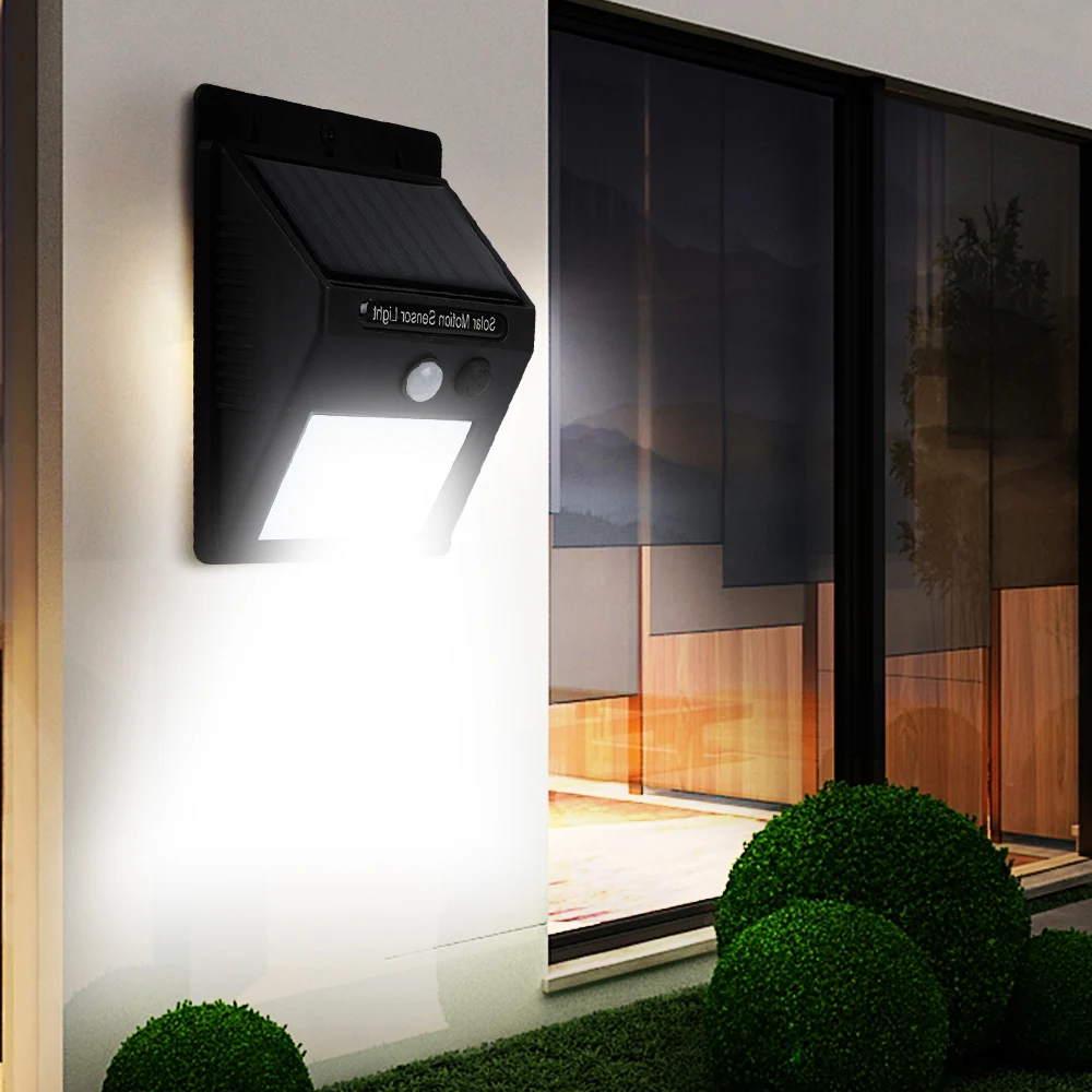 

Newest 20/30 LED Solar Power Street Light PIR Motion Sensor Lamps Garden Security Lamp Outdoor Street Waterproof Wall Lights