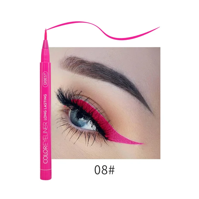 hot pink liquid eyeliner