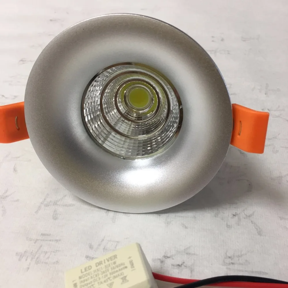10 шт. DC12V COB яркий светодиодный встраиваемые панели белый потолочный светильник Cob