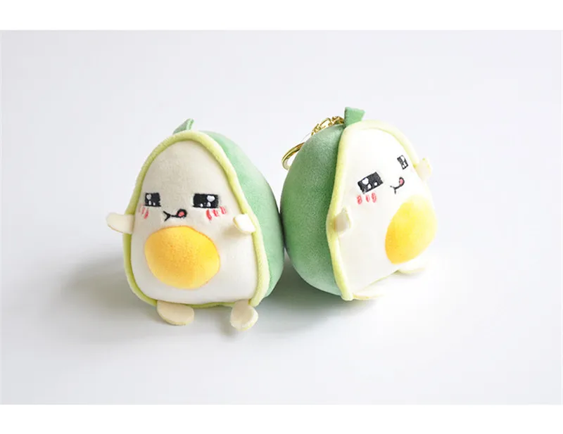 Avocado Fragrant gas plush toy backpack keychain small pendant 6