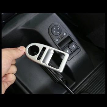 

For Lada Niva 1PC ABS Chrome Car Interior Door Window Lift Glass Switch Buttons Cover Molding Car Styling