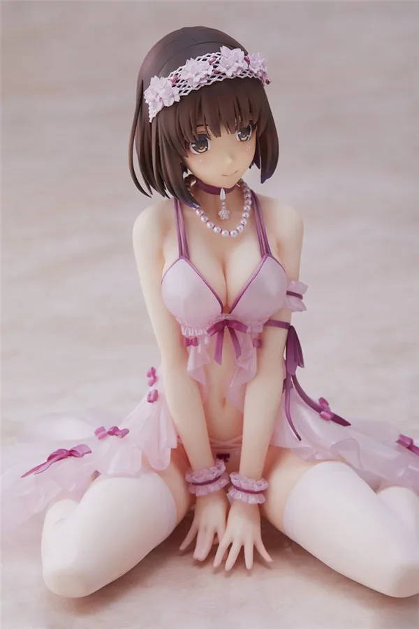 Фигурки аниме Saenai Heroine No Sodatekata Katou Megumi фигурки героев сидящие из ПВХ сексуальные