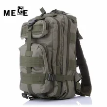 MEGE Открытый Кемпинг унисекс военный 3 P тактический атака рюкзак Оксфорд ткань, Пешие прогулки Спорт Альпинизм Охота школьная сумка
