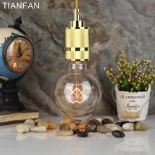 Tianfan G95 Винтаж Эдисон лампы E27 220 В 40 Вт художественная лампа в форме сердца нити лампа накаливания с вольфрамовой нитью спираль прозрачная Янтарная лампа Эдисона